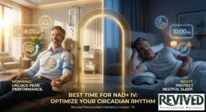 BEST TIME TO TAKE NAD+ - BEST HOUSTON CLINIC FOR NAD+ IV THERAPY