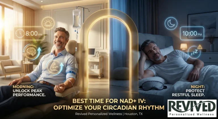 BEST TIME TO TAKE NAD+ - BEST HOUSTON CLINIC FOR NAD+ IV THERAPY