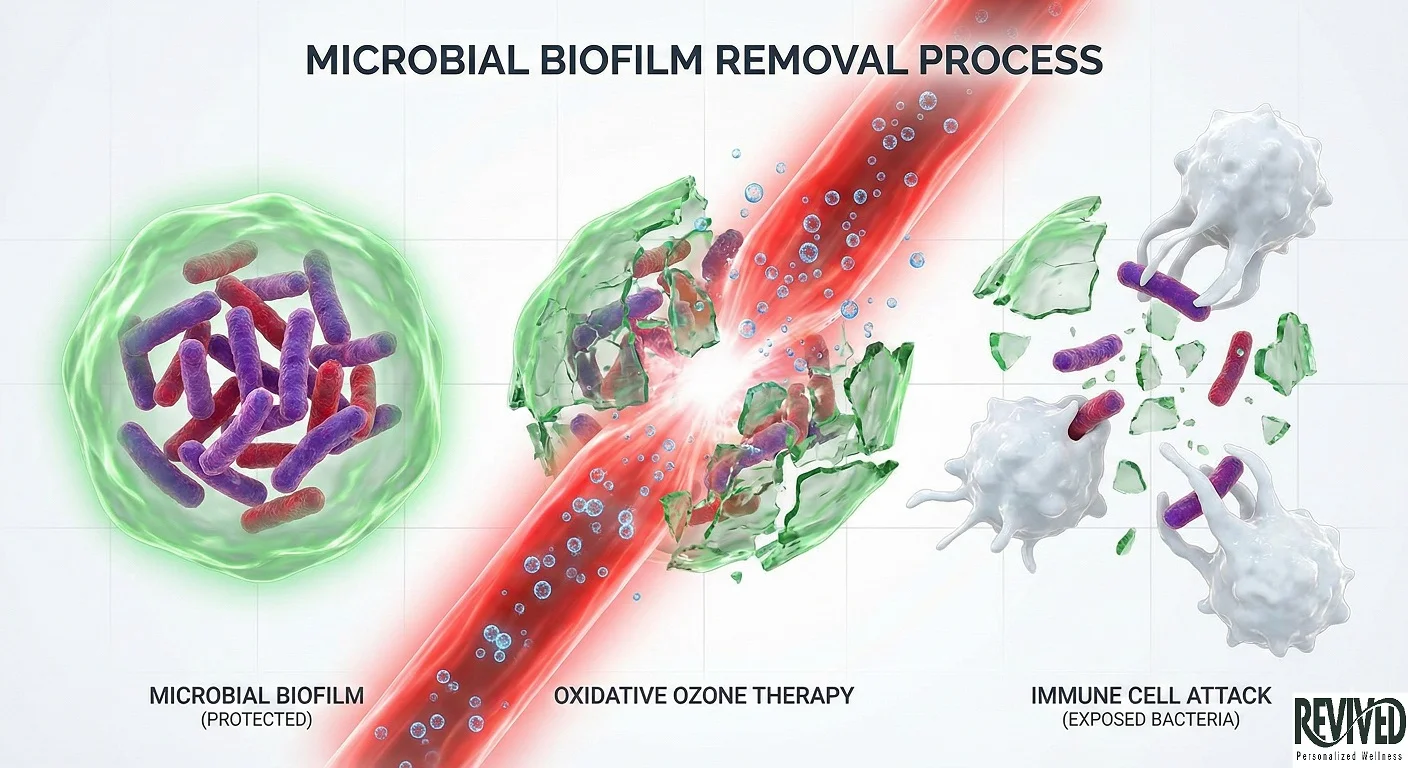 Microbial Biofilm Removal Process - Eboo Clinic in Houston