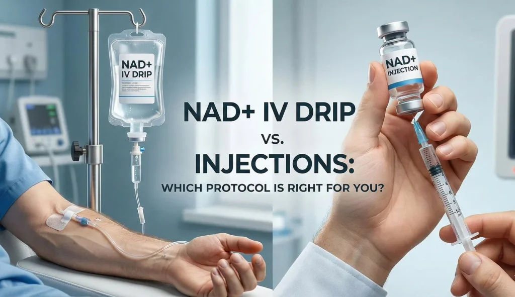 NAD+ IV Drip vs Injections Which Protocol is Right for You?