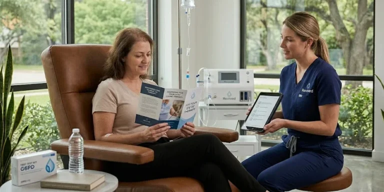 Preparing for UV IV Ozone Therapy in Houston