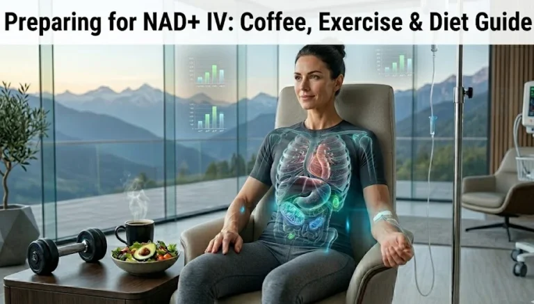 Preparing for NAD+ IV Coffee, Exercise & Diet Guide